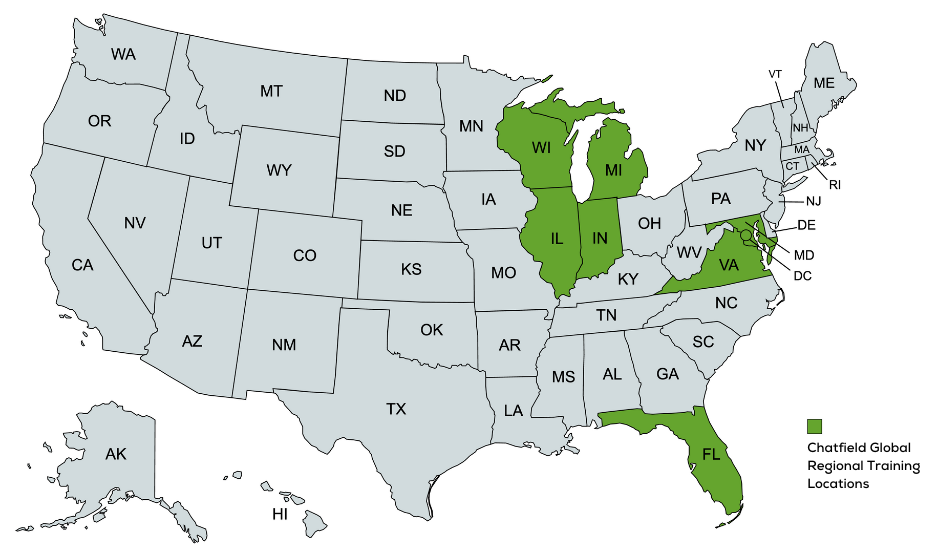 Chatfield Global Regional Training Locations V2